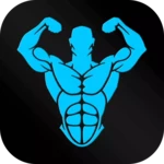 gym fitness workout android application logo